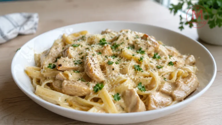 Kremet kyllingepasta