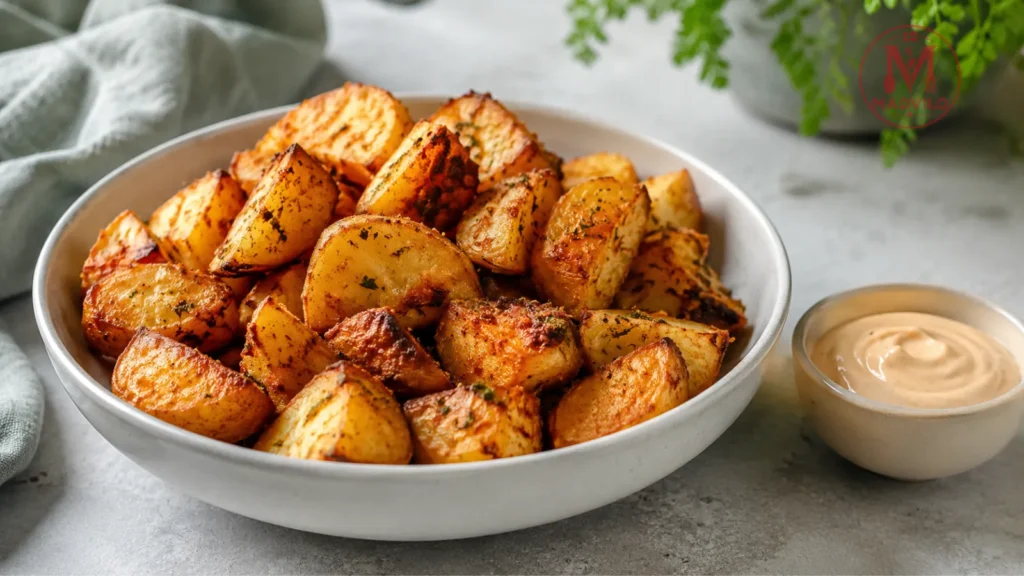 Sprøde kartofler i airfryer